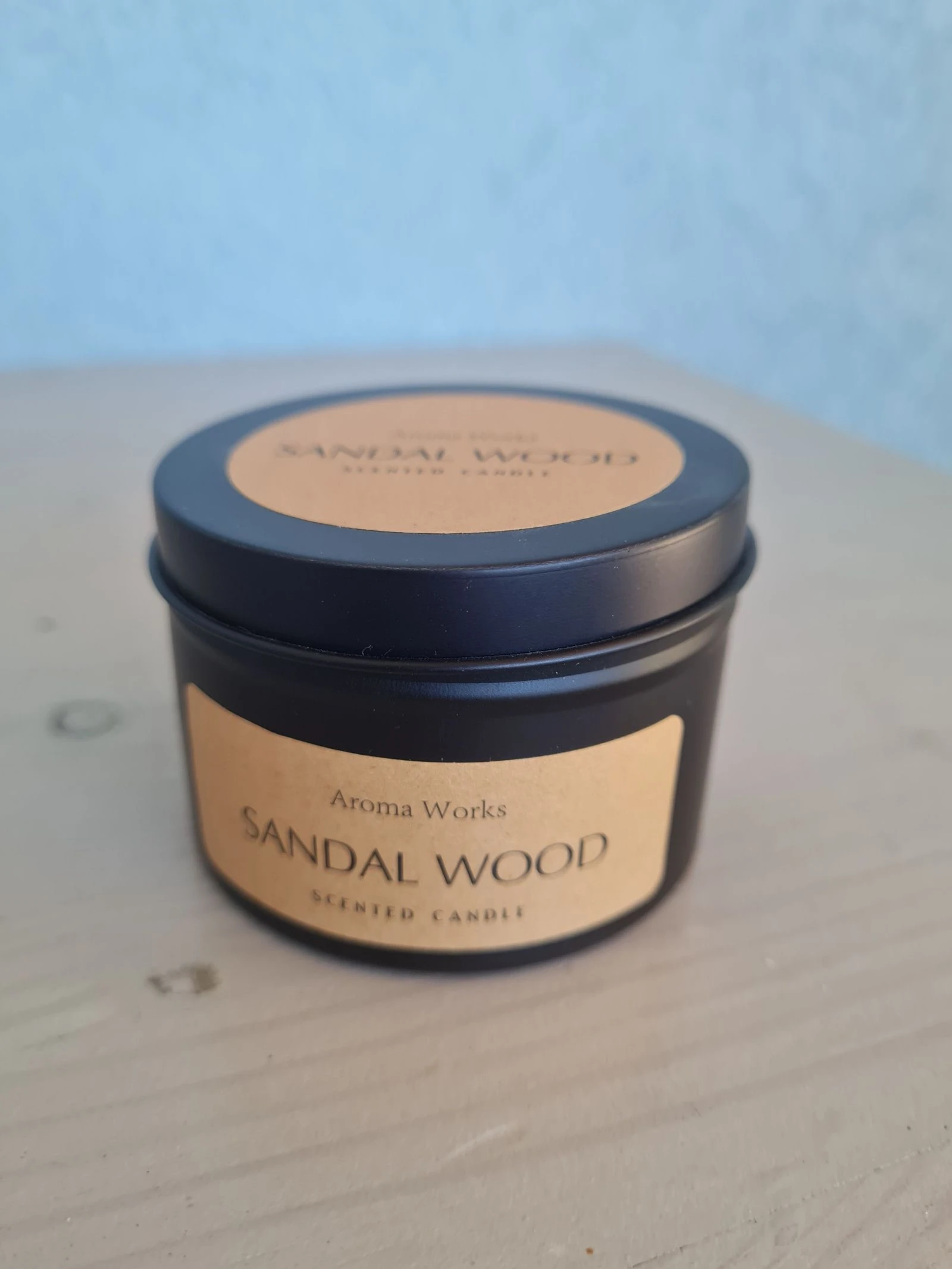 NIEUWE geurkaars Aroma Works 🌺 Sandal Wood – photo 3